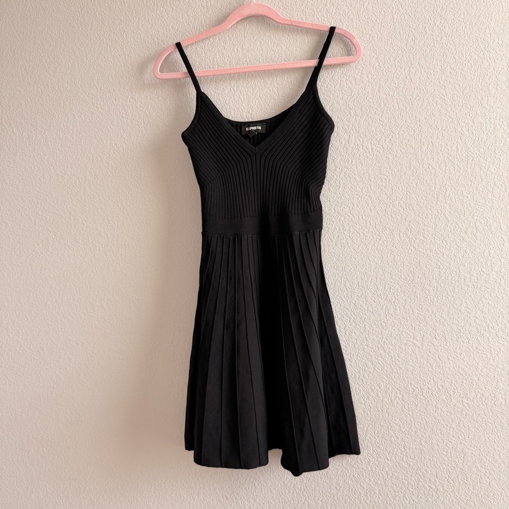 Express Black Mini Dress - Picture 3 of 6